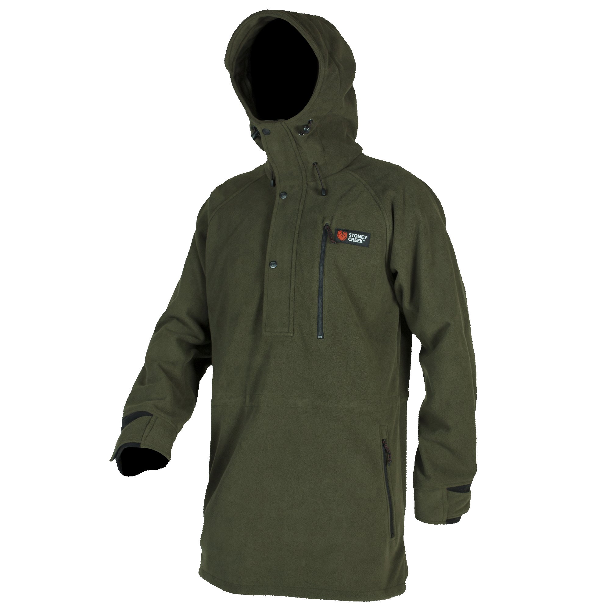 Long Bush Shirt Windproof - Bayleaf