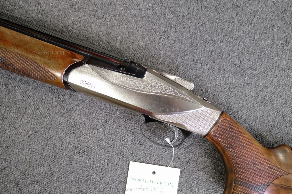 Benelli 828U Silver 12 gauge Over and Under S/H Shotgun, Northallerton ...